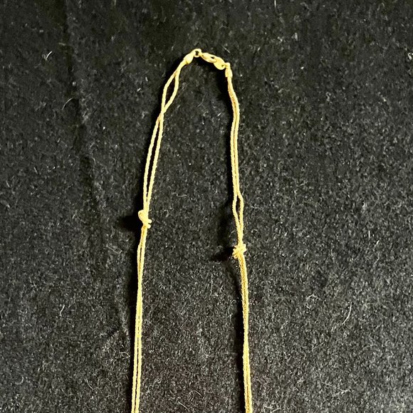 Jewelry - Vintage Avon Gold Tone ‘Twisted Chain’ w/ Knots Necklace